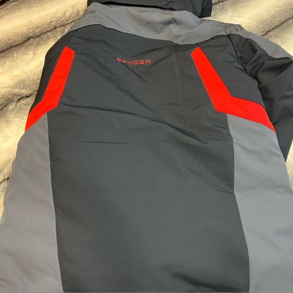 Spyder Guardian Ski Snow Jacket Coat in Black - Picture 6 of 6